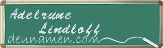 Adelrune Lindloff Visitenkarte